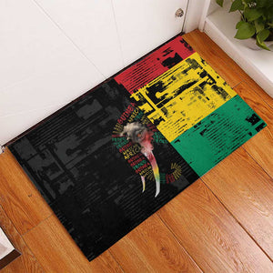 Guinea Rubber Doormat Elephant Soul African