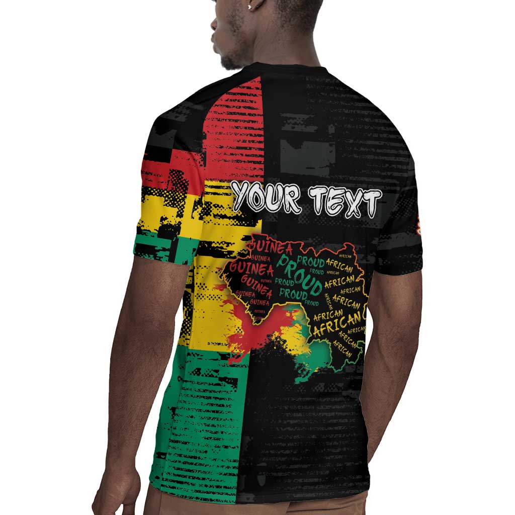 Personalized Guinea Rugby Jersey Elephant Soul African