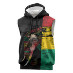 Personalized Guinea Sleeveless Hoodie Elephant Soul African