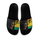 Guinea Slide Sandals Elephant Soul African