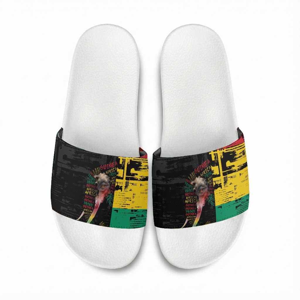 Guinea Slide Sandals Elephant Soul African