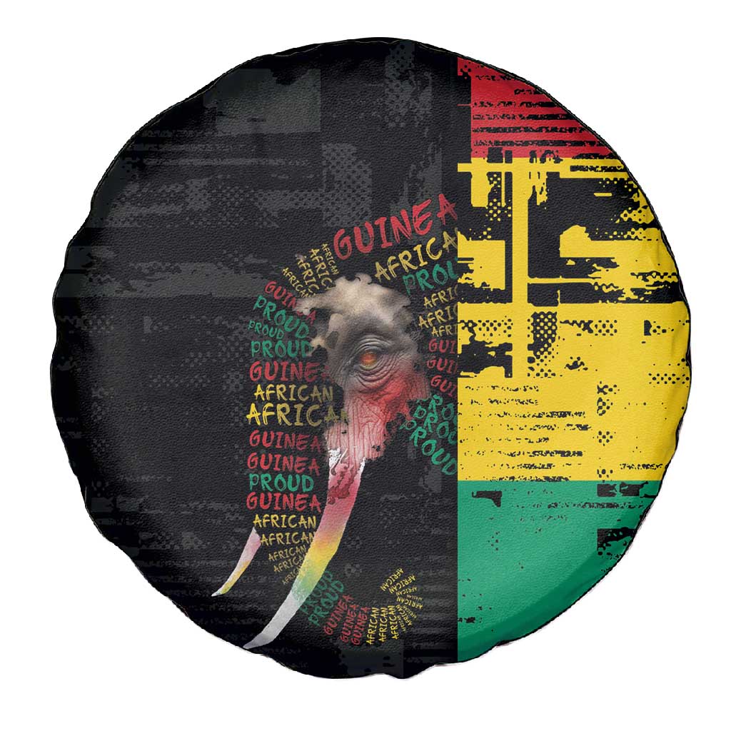 Guinea Spare Tire Cover Elephant Soul African