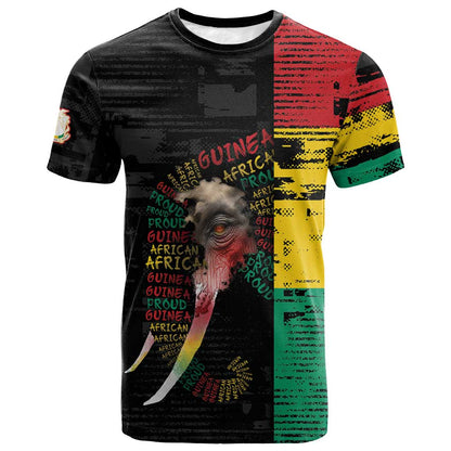 Personalized Guinea T shirt Elephant Soul African