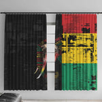 Guinea Window Curtain Elephant Soul African