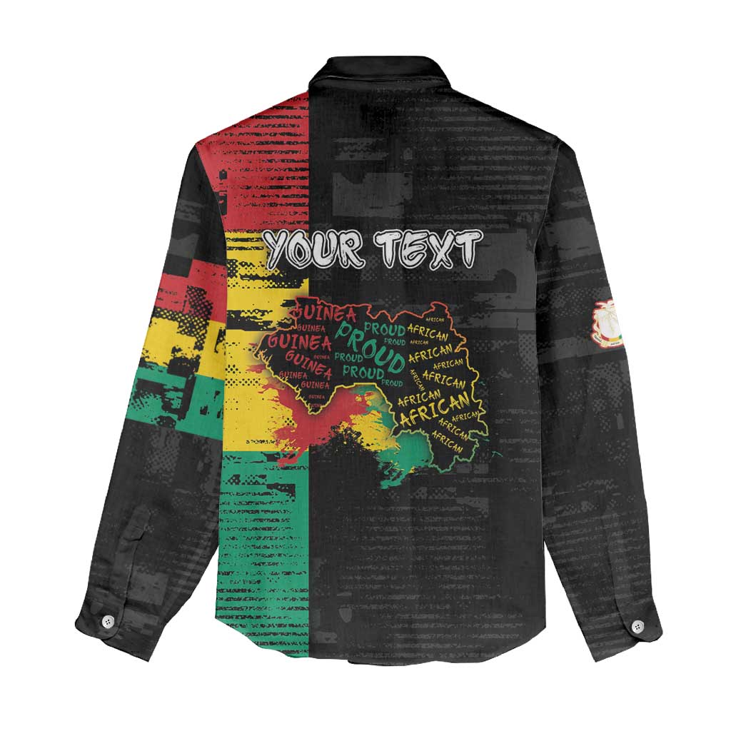 Personalized Guinea Women Casual Shirt Elephant Soul African