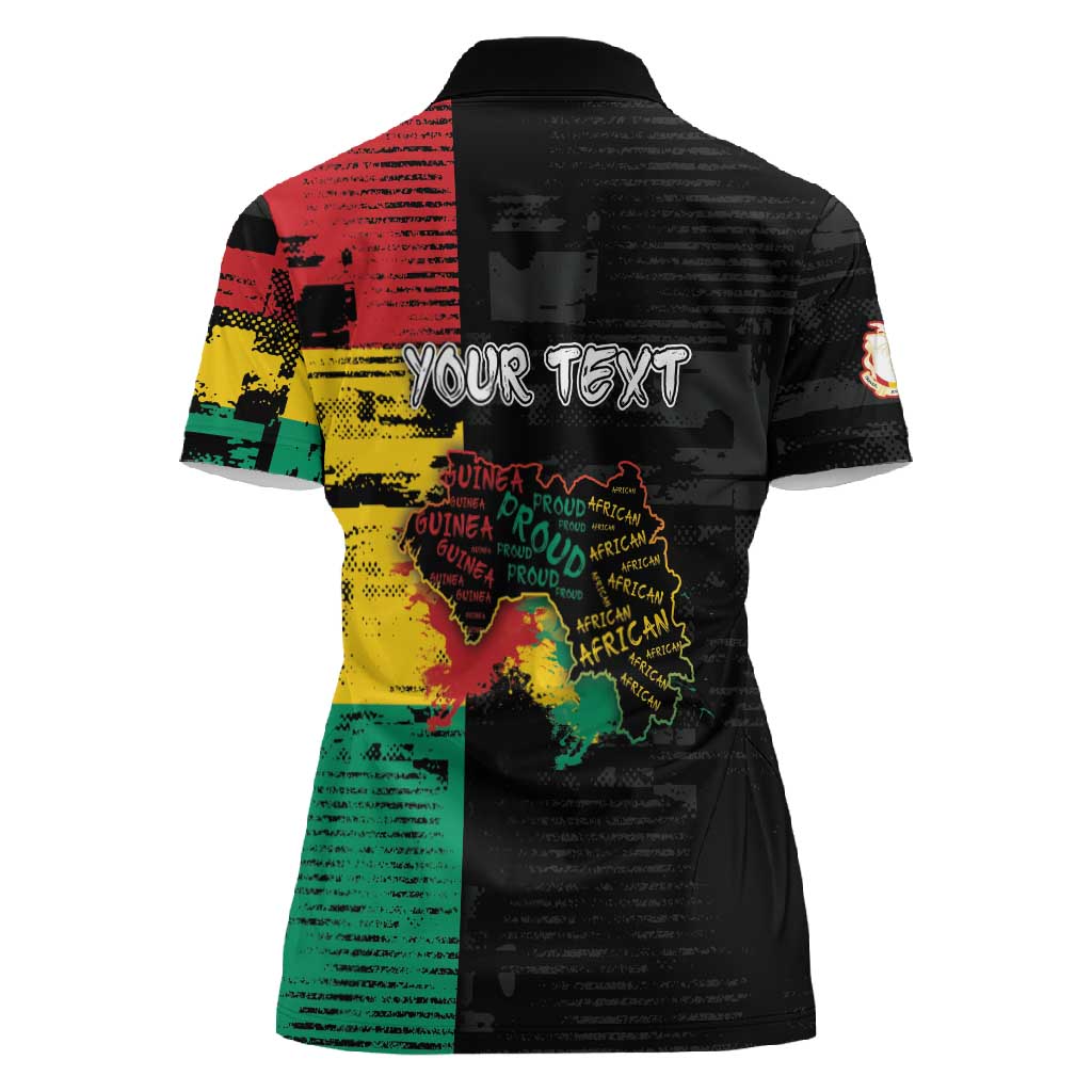 Personalized Guinea Women Polo Shirt Elephant Soul African