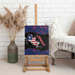 Liberia Canvas Wall Art Map With Pepper Flowers Scratch Texture