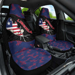 Liberia Car Seat Cover Map With Pepper Flowers Scratch Texture