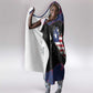 Liberia Hooded Blanket Map With Pepper Flowers Scratch Texture