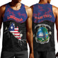 Personalized Liberia Men Tank Top Map With Pepper Flowers Scratch Texture