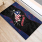 Liberia Rubber Doormat Map With Pepper Flowers Scratch Texture