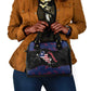 Liberia Shoulder Handbag Map With Pepper Flowers Scratch Texture