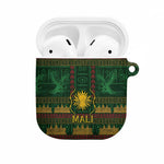 Mali AirPods Case Golden Sun And Mosque Patterns Retro Style