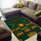 Mali Area Rug Golden Sun And Mosque Patterns Retro Style