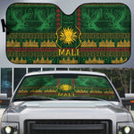Mali Auto Sun Shade Golden Sun And Mosque Patterns Retro Style
