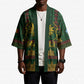 Mali Kimono Golden Sun And Mosque Patterns Retro Style