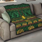 Mali Quilt Golden Sun And Mosque Patterns Retro Style