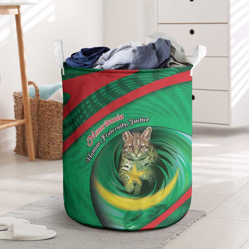 Mauritania Laundry Basket African Wildcat From Richat Structure