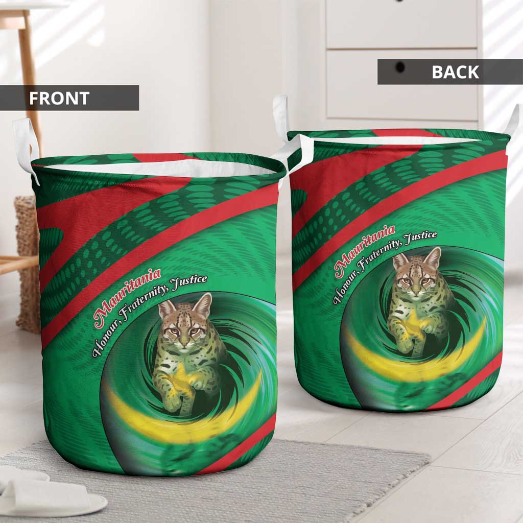 Mauritania Laundry Basket African Wildcat From Richat Structure