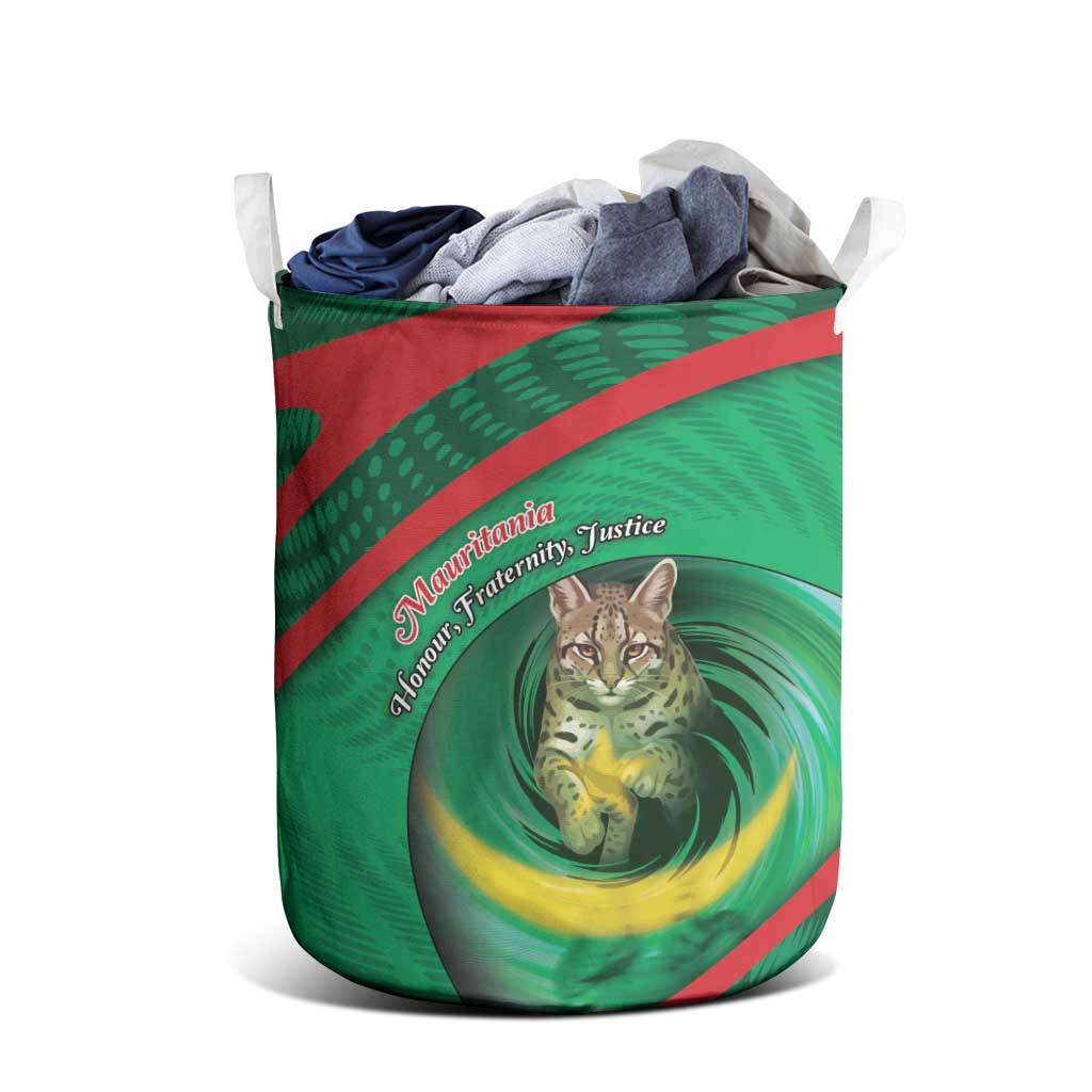 Mauritania Laundry Basket African Wildcat From Richat Structure