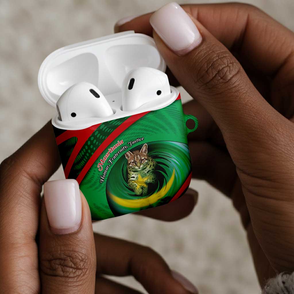 Mauritania AirPods Case African Wildcat From Richat Structure