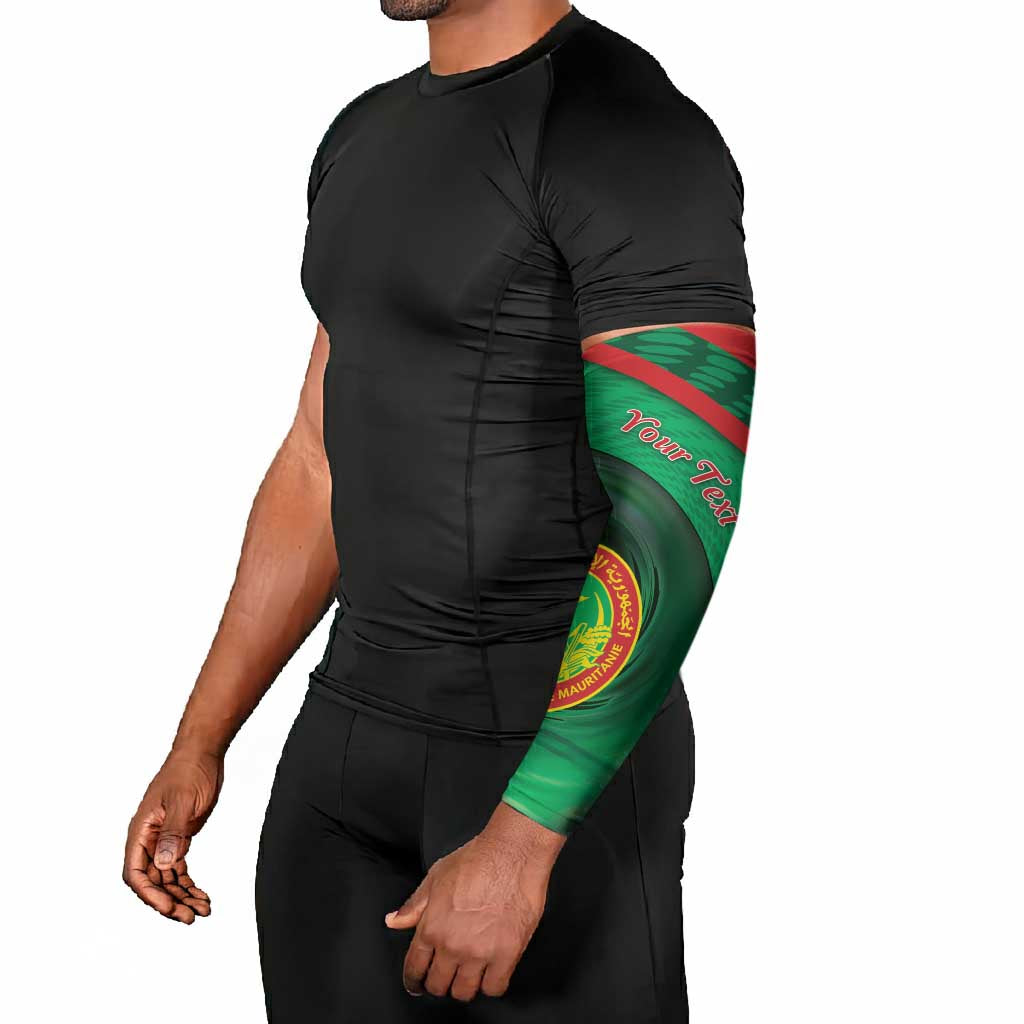 Personalized Mauritania Arm Sleeves African Wildcat From Richat Structure