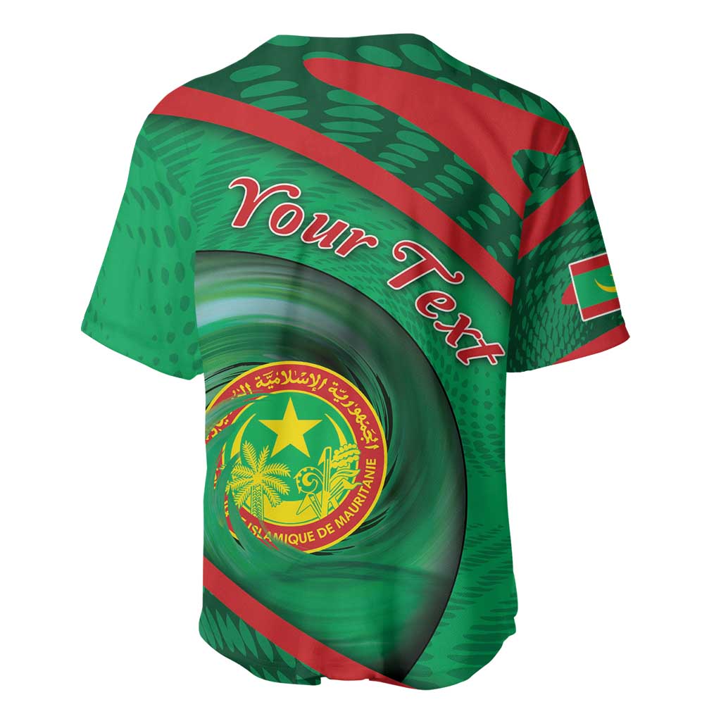 Personalized Mauritania Baseball Jersey African Wildcat From Richat Structure