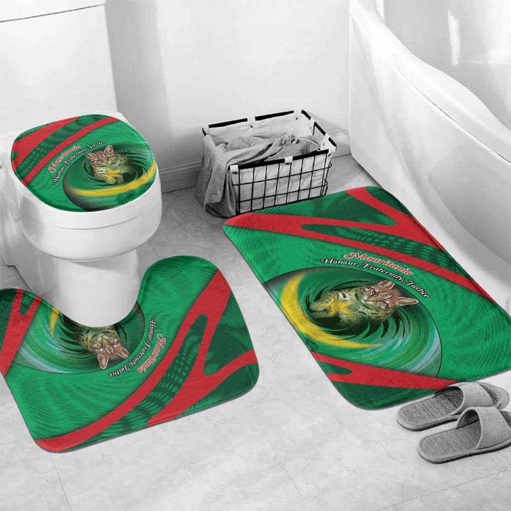 Mauritania Bathroom Set African Wildcat From Richat Structure