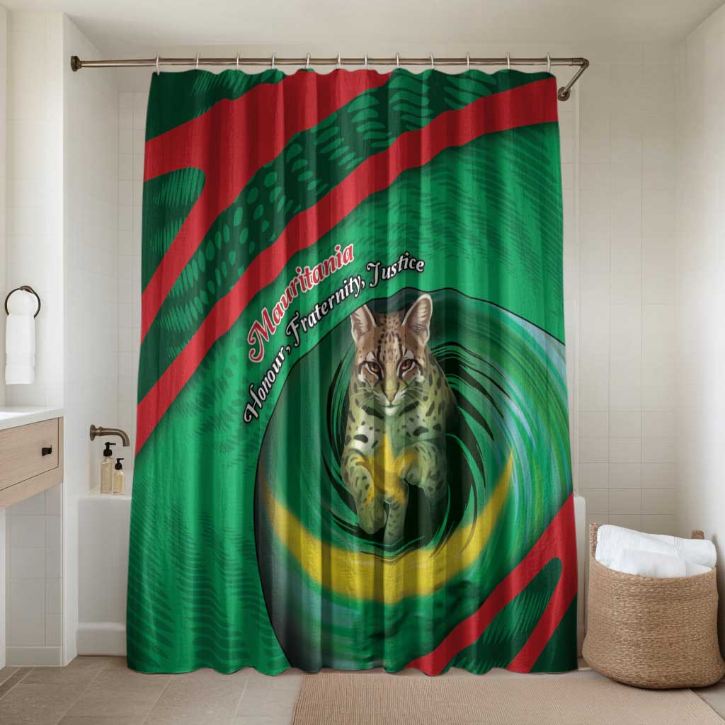 Mauritania Bathroom Set African Wildcat From Richat Structure