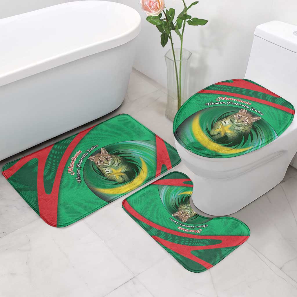 Mauritania Bathroom Set African Wildcat From Richat Structure