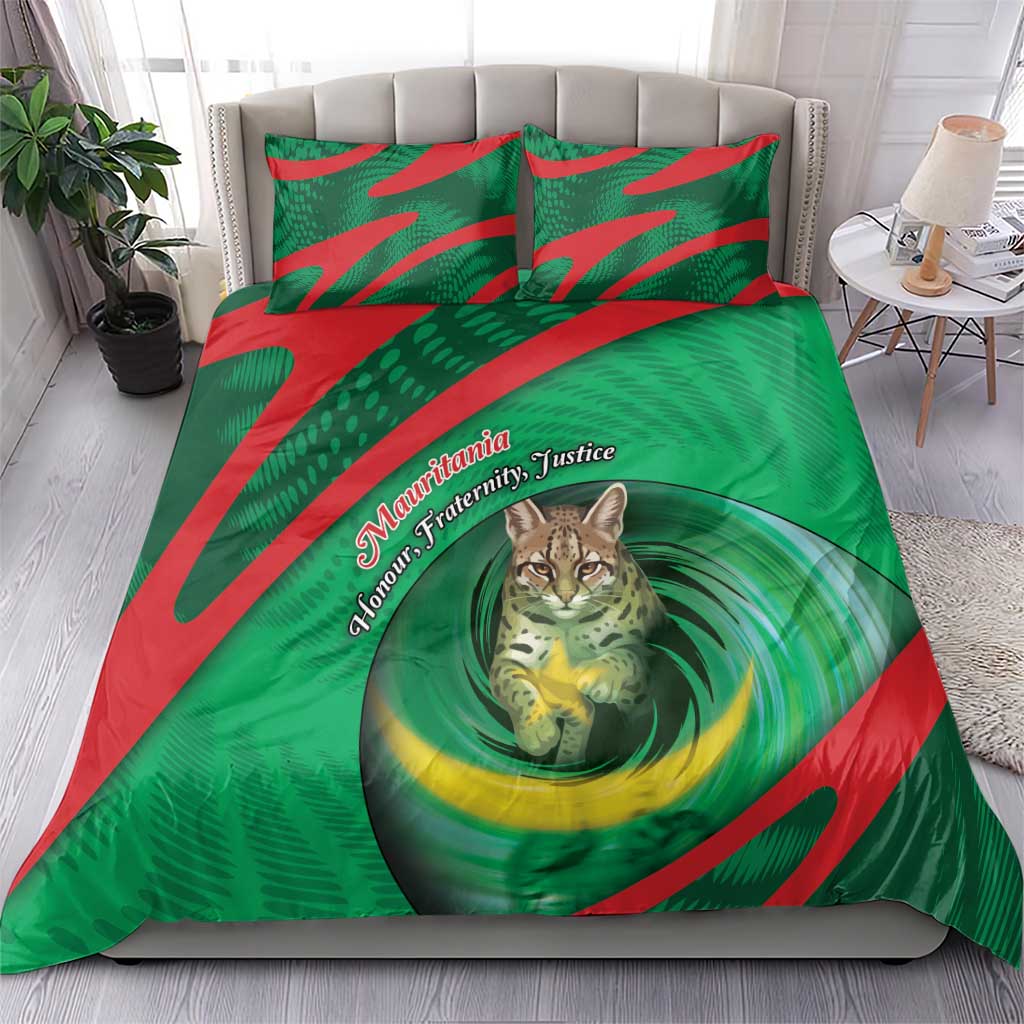 Mauritania Bedding Set African Wildcat From Richat Structure