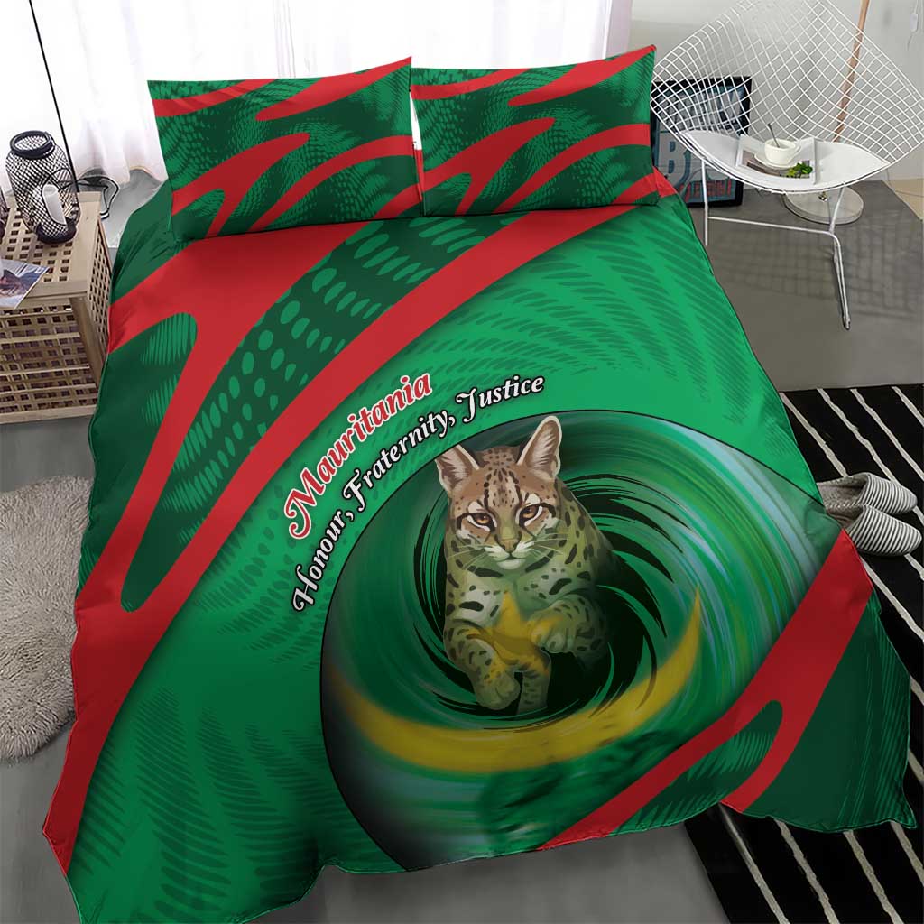 Mauritania Bedding Set African Wildcat From Richat Structure