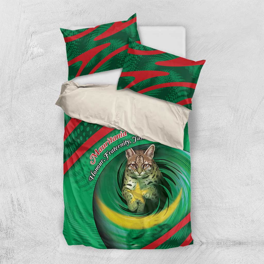 Mauritania Bedding Set African Wildcat From Richat Structure