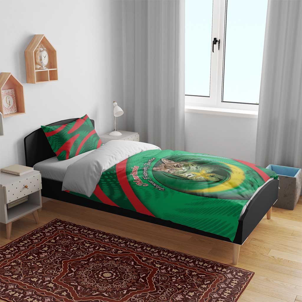 Mauritania Bedding Set African Wildcat From Richat Structure