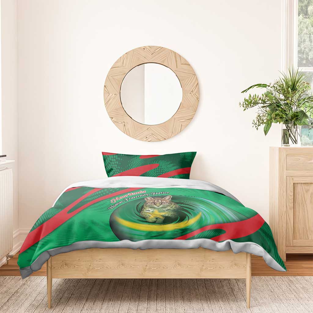 Mauritania Bedding Set African Wildcat From Richat Structure