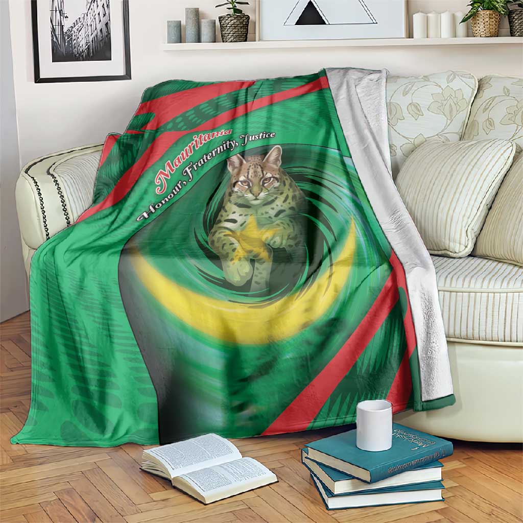 Mauritania Blanket African Wildcat From Richat Structure