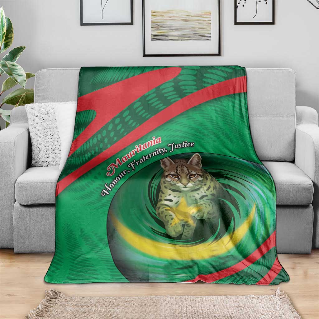 Mauritania Blanket African Wildcat From Richat Structure