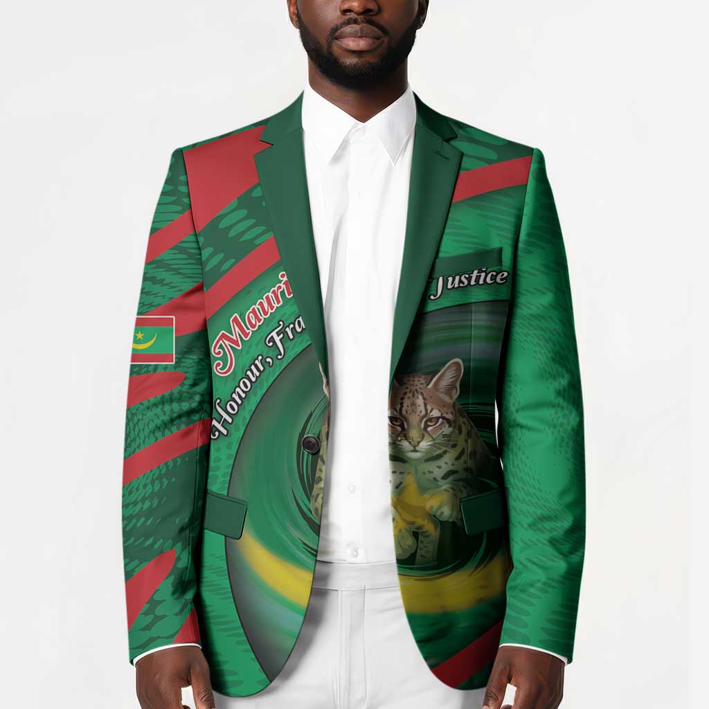 Personalized Mauritania Blazer African Wildcat From Richat Structure