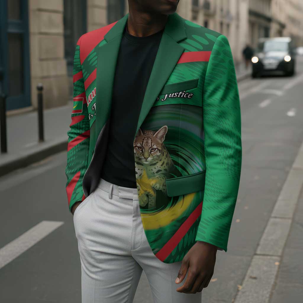 Personalized Mauritania Blazer African Wildcat From Richat Structure
