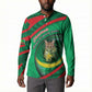 Personalized Mauritania Button Sweatshirt African Wildcat From Richat Structure
