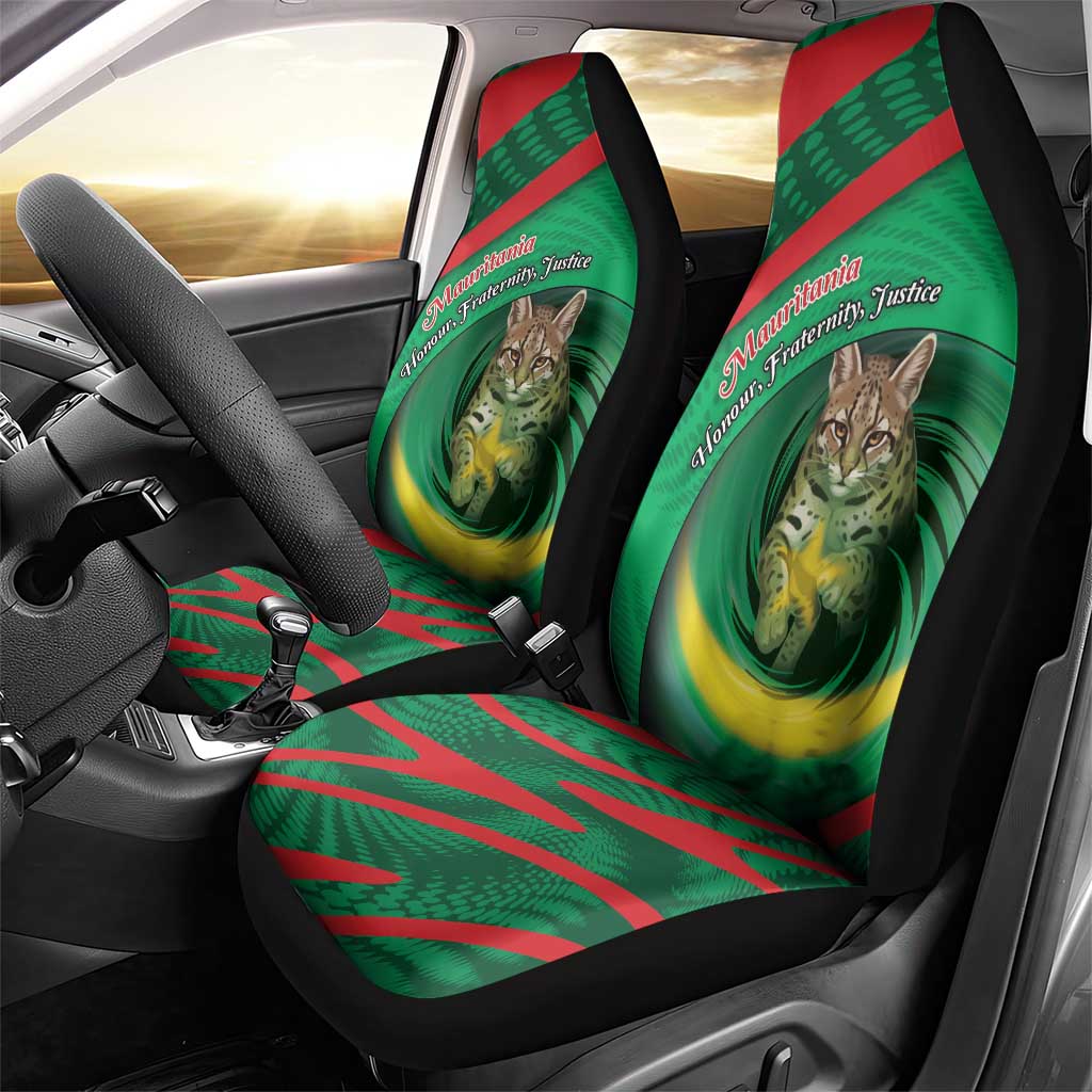 Mauritania Car Seat Cover African Wildcat From Richat Structure