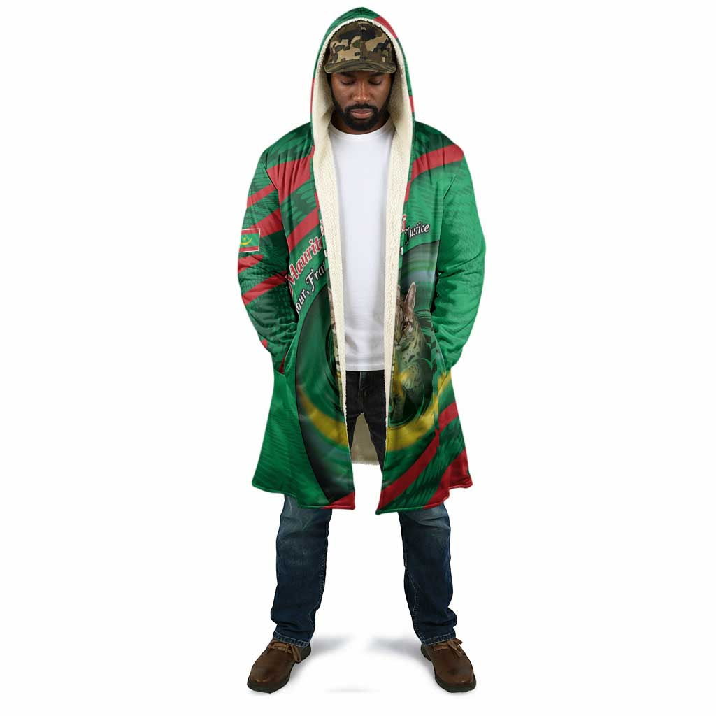 Personalized Mauritania Cloak African Wildcat From Richat Structure