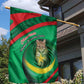 Mauritania Garden Flag African Wildcat From Richat Structure
