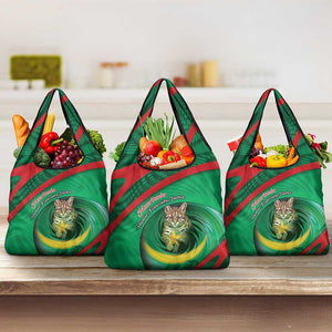 Mauritania Grocery Bag African Wildcat From Richat Structure