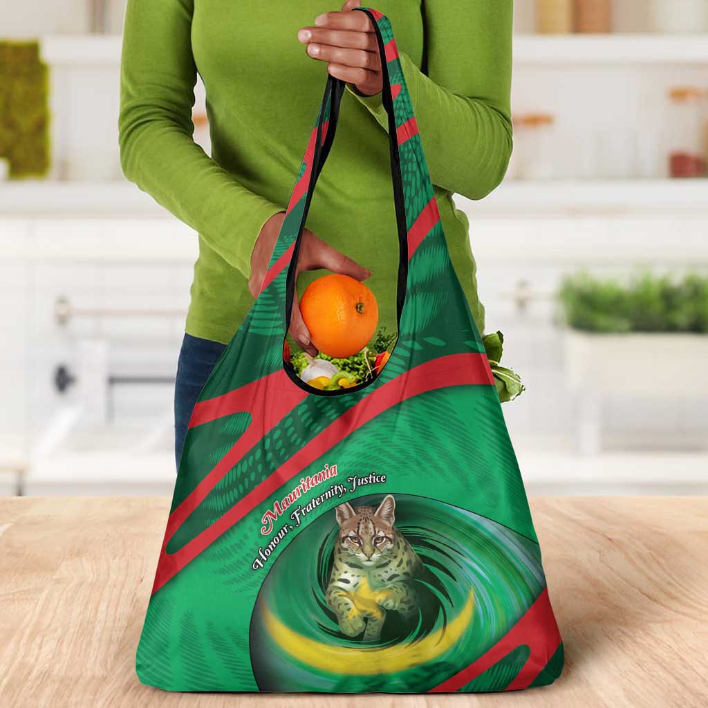 Mauritania Grocery Bag African Wildcat From Richat Structure