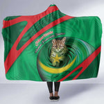 Mauritania Hooded Blanket African Wildcat From Richat Structure