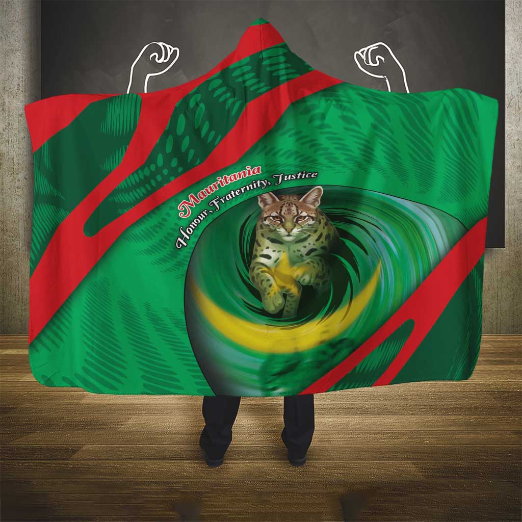 Mauritania Hooded Blanket African Wildcat From Richat Structure