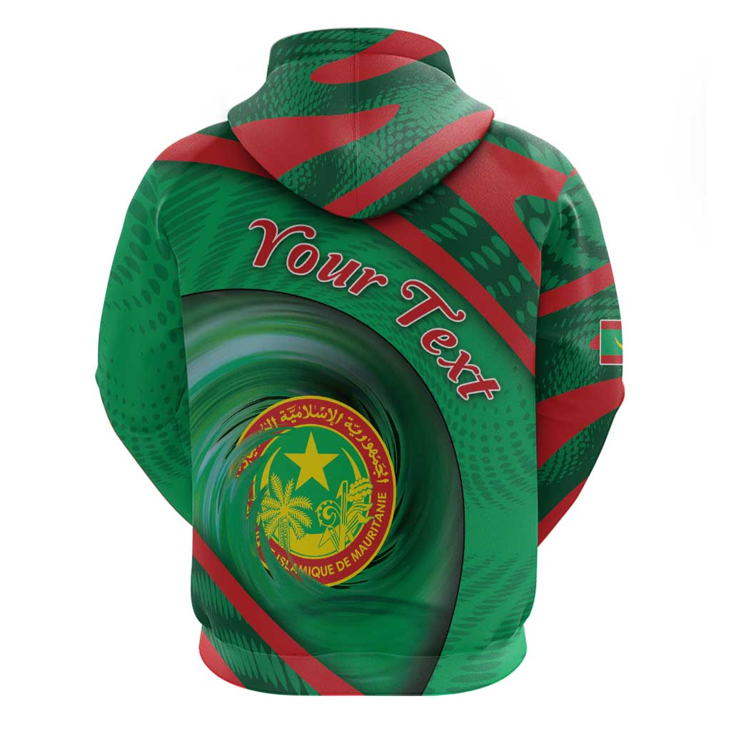 Personalized Mauritania Hoodie African Wildcat From Richat Structure