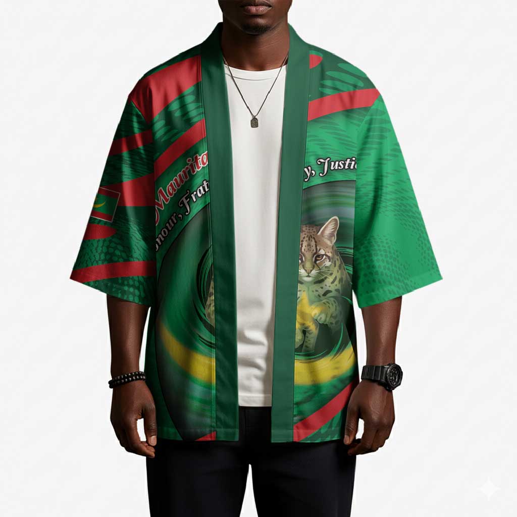 Personalized Mauritania Kimono African Wildcat From Richat Structure