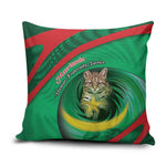 Mauritania Pillow Cover African Wildcat From Richat Structure